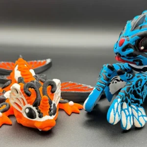 Amphithere Dragon and Butterfly Dragon