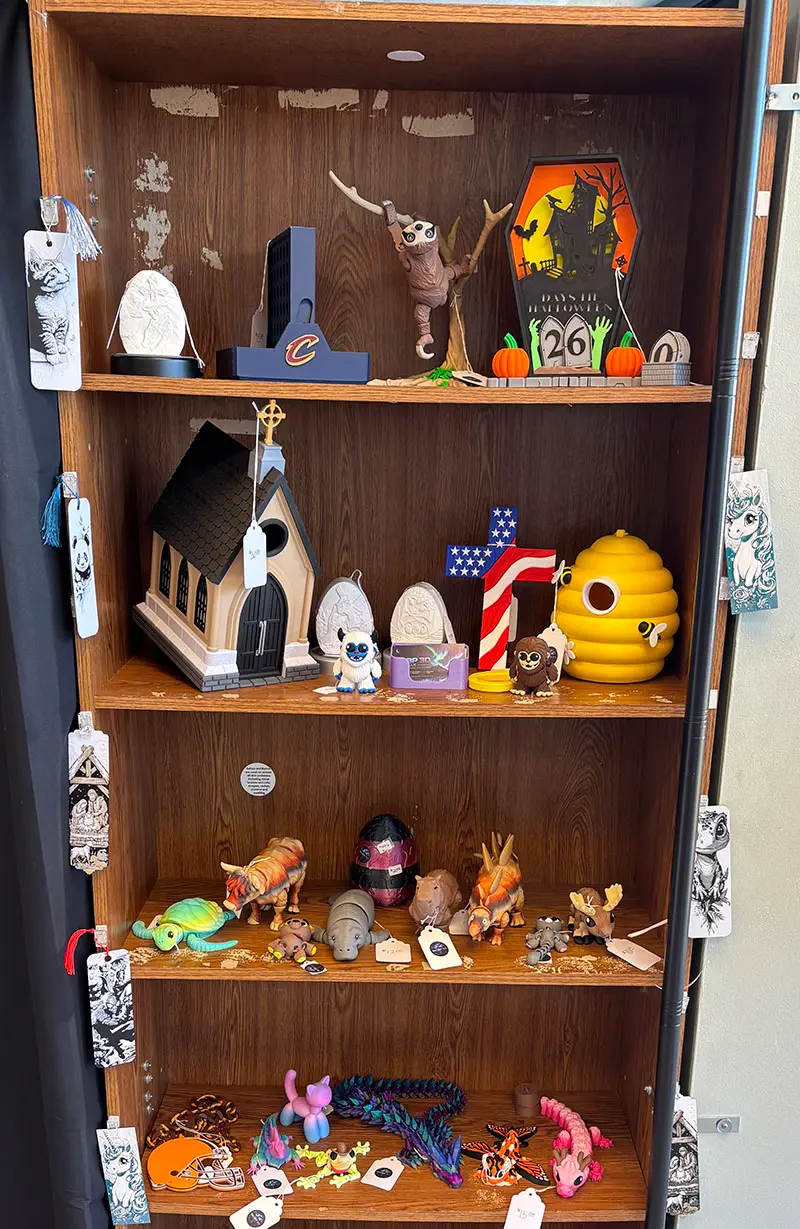 A collection of products available to purchase from SKBP3D LLC