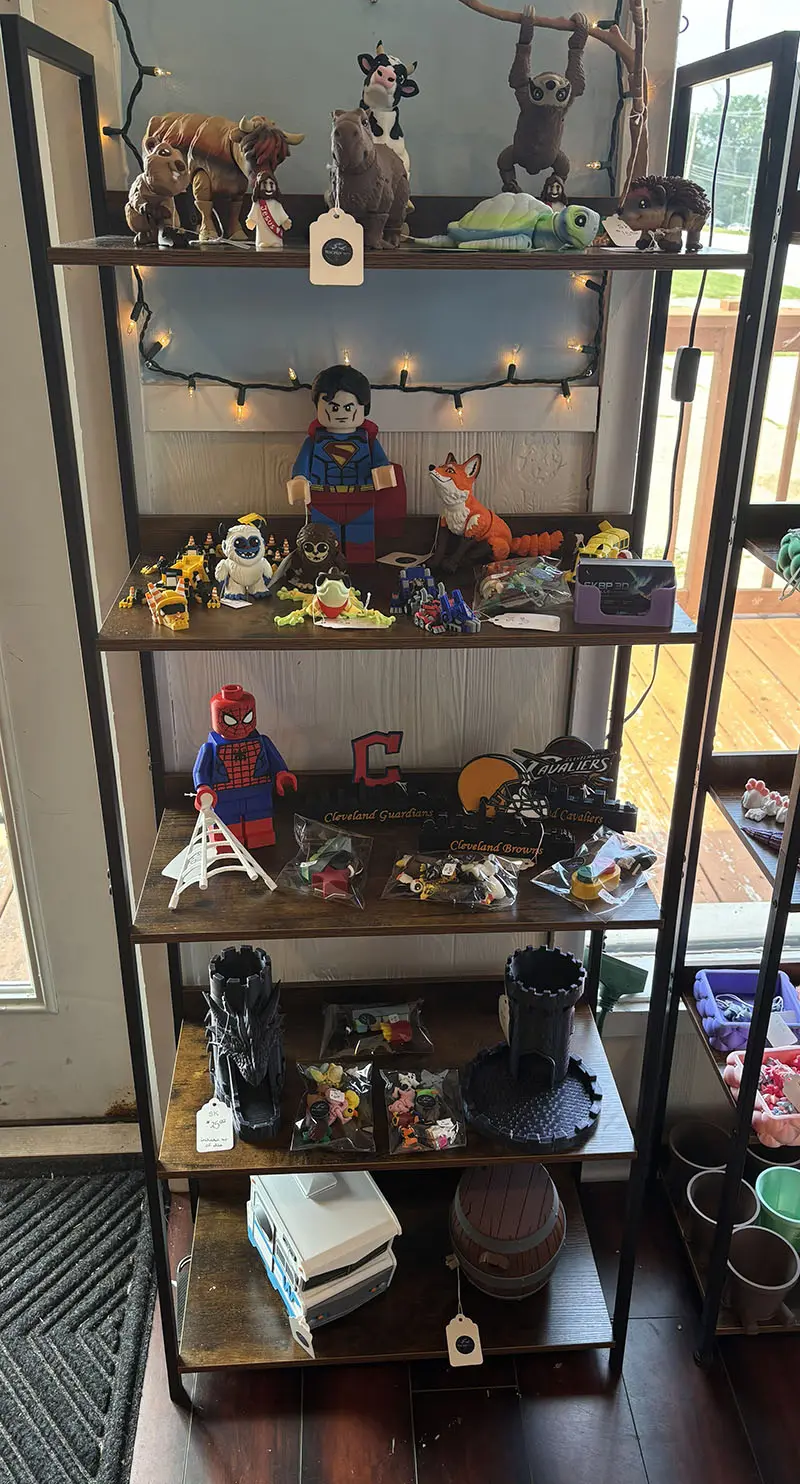A collection of products available to purchase from SKBP3D LLC