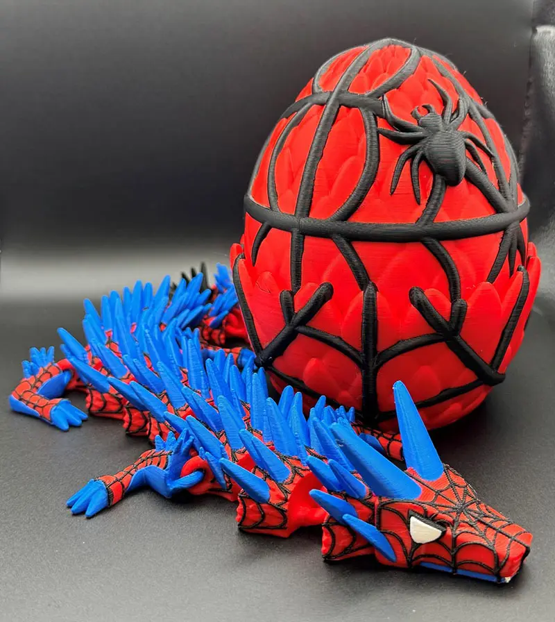 Spider-Man Dragon and Egg